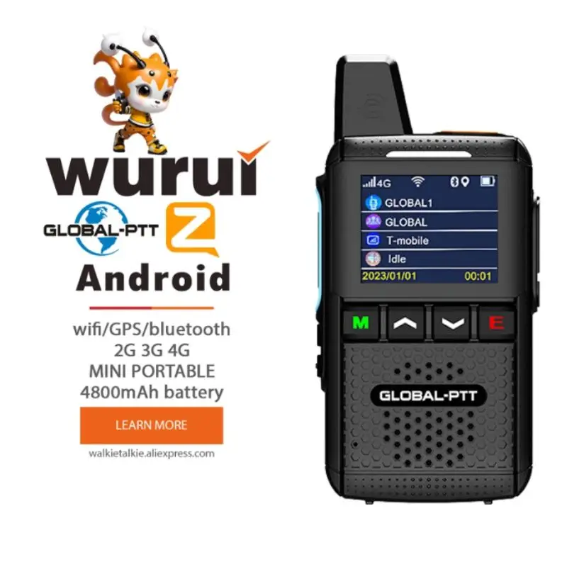 Global-ptt MX2 android walkietalkie zello 4G poc Wireless set mini two way radio long range communicator 4g 100 km GPS wifi
Global-ptt MX2 android walkietalkie zello 4G poc Wireless set mini two way radio long range communicator 4g 100 km GPS wifi