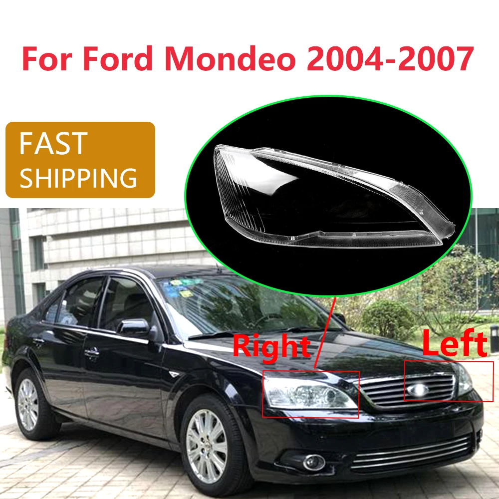 For Ford Mondeo 2004-2007 Car Front Headlight Cover Lampshade Bright Shell Transparent Head Lamp Lens Covers Car Accessories
For Ford Mondeo 2004-2007 Car Front Headlight Cover Lampshade Bright Shell Transparent Head Lamp Lens Covers Car Accessories