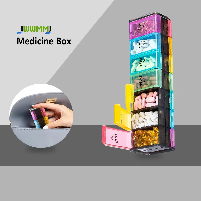 1pcs Large Weekly Pill Organizer 7 Day Easy Fill Double Compartment Daily Medicine Box Case for Easy Medication Management
1pcs Large Weekly Pill Organizer 7 Day Easy Fill Double Compartment Daily Medicine Box Case for Easy Medication Management