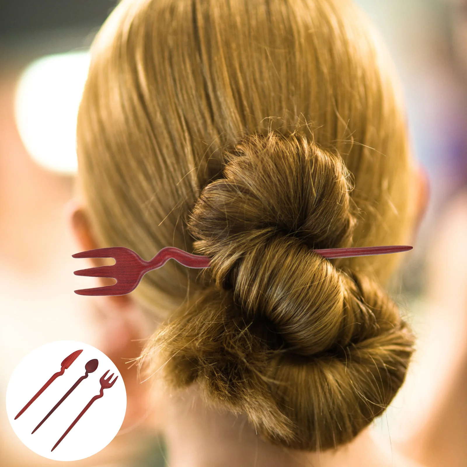 3Pcs Wood Retro Hairpins Chinese Hair Accessories Hair Chopsticks Vintage Style Hairpin for Updo Chignon Hairpin Ancient Style
3Pcs Wood Retro Hairpins Chinese Hair Accessories Hair Chopsticks Vintage Style Hairpin for Updo Chignon Hairpin Ancient Style