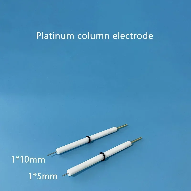 Platinum wire electrode 0.5x37mm/1.0x37mm; Platinum column electrode 1.0x5mm/1.0X10MM. Platinum-assisted counter electrode.
Platinum wire electrode 0.5x37mm/1.0x37mm; Platinum column electrode 1.0x5mm/1.0X10MM. Platinum-assisted counter electrode.