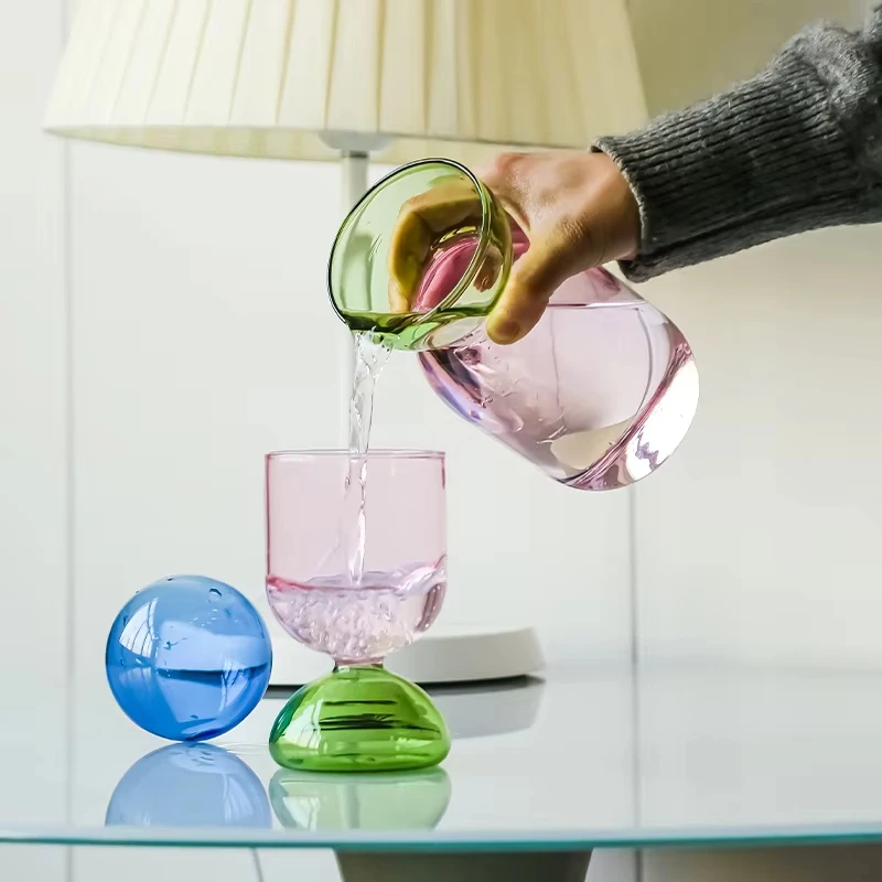 Color High Temperature Resistant Glass Cold Water Kettle Household Water Storage Juice Jug Water Cup Set
Color High Temperature Resistant Glass Cold Water Kettle Household Water Storage Juice Jug Water Cup Set