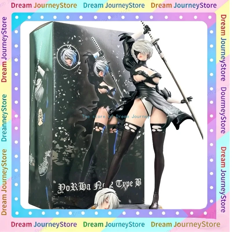 Hot Figure Yorha No. 2 Type B 2B 33cm Anime Girl PVC Action Figure Toy GK Game Statue Ornament Adult Collection Model Doll
Hot Figure Yorha No. 2 Type B 2B 33cm Anime Girl PVC Action Figure Toy GK Game Statue Ornament Adult Collection Model Doll