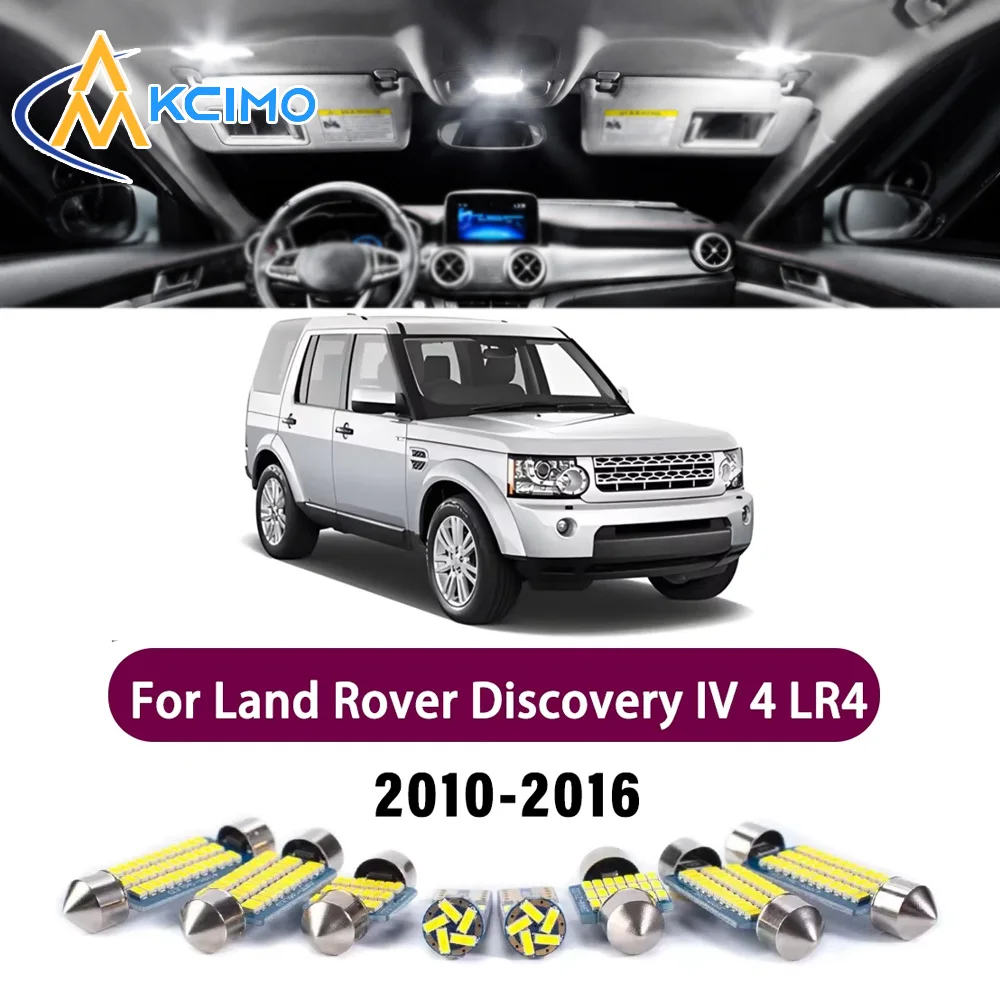 New Canbus Interior Reading Dome Vanity LED Kit For Land Rover Discovery IV 4 LR4 L319 2010-2016 Premium Safer Bright Lights
New Canbus Interior Reading Dome Vanity LED Kit For Land Rover Discovery IV 4 LR4 L319 2010-2016 Premium Safer Bright Lights