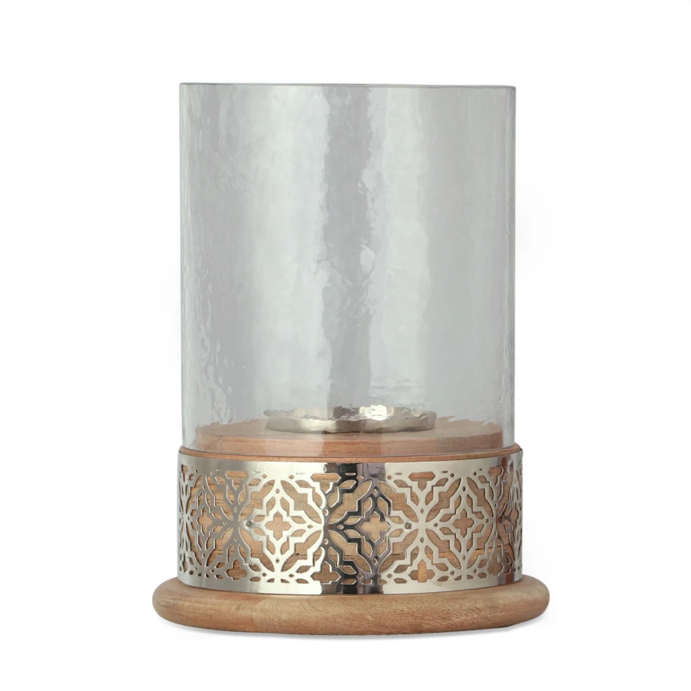 Woodworth Boho Large Size Lattice Hurrican Handmade Candle Holder with Tempered Glass Ideal for Bohemian Interior Design Lovers
Woodworth Boho Large Size Lattice Hurrican Handmade Candle Holder with Tempered Glass Ideal for Bohemian Interior Design Lovers
