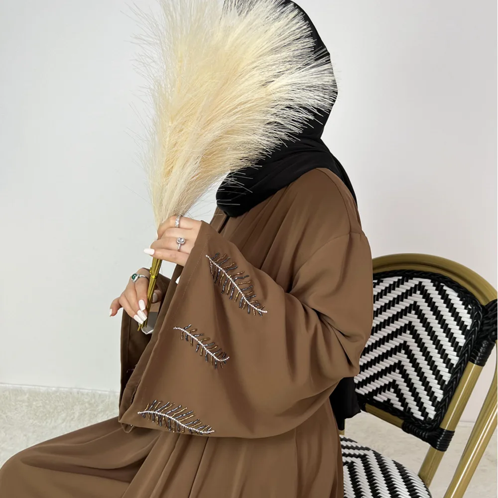 Eid 2025 Dubai Luxury Diamonds Open Kimono Abaya 2 Piece Set Muslim Kaftan Dresses Islam Clothing for Women Robe Femme Ramadan
Eid 2025 Dubai Luxury Diamonds Open Kimono Abaya 2 Piece Set Muslim Kaftan Dresses Islam Clothing for Women Robe Femme Ramadan