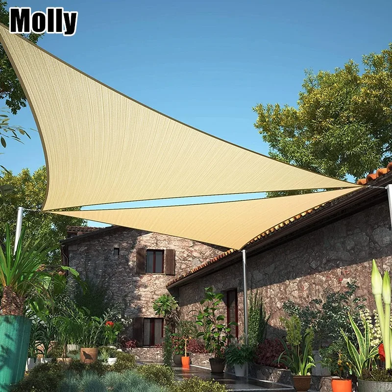 Sun Shade Sail Triangle UV Block Breathable & Durable Sunshade for Backyard Yard Deck Patio Garden Outdoor Activities & Facility
Sun Shade Sail Triangle UV Block Breathable & Durable Sunshade for Backyard Yard Deck Patio Garden Outdoor Activities & Facility