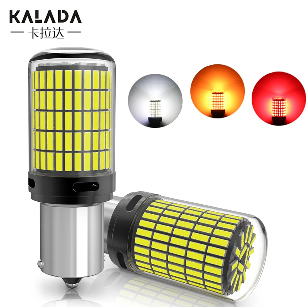 Автомобильный светодиодный стоп-светильник Kalada, 1 шт, 1156 BAU15S 1157 BAY15D Canbus без ошибок T20 7443 7440, 12 В, передний и задний указатели поворота, W21W, красный Автомобильные аксессуары
Автомобильный светодиодный стоп-светильник Kalada, 1 шт, 1156 BAU15S 1157 BAY15D Canbus без ошибок T20 7443 7440, 12 В, передний и задний указатели поворота, W21W, красный Автомобильные аксессуары