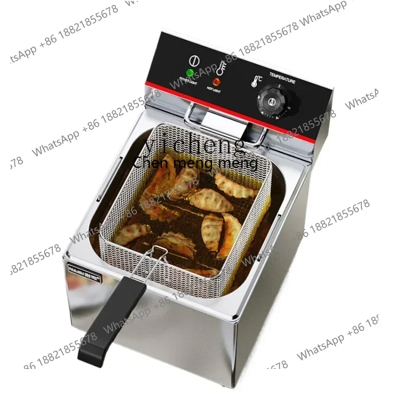 Hot sales Commercial Electric Fryer Single Cylinder Large Capacity 15 Liters Deep Frying Pan Chicken Skewers Chips Machine
Hot sales Commercial Electric Fryer Single Cylinder Large Capacity 15 Liters Deep Frying Pan Chicken Skewers Chips Machine