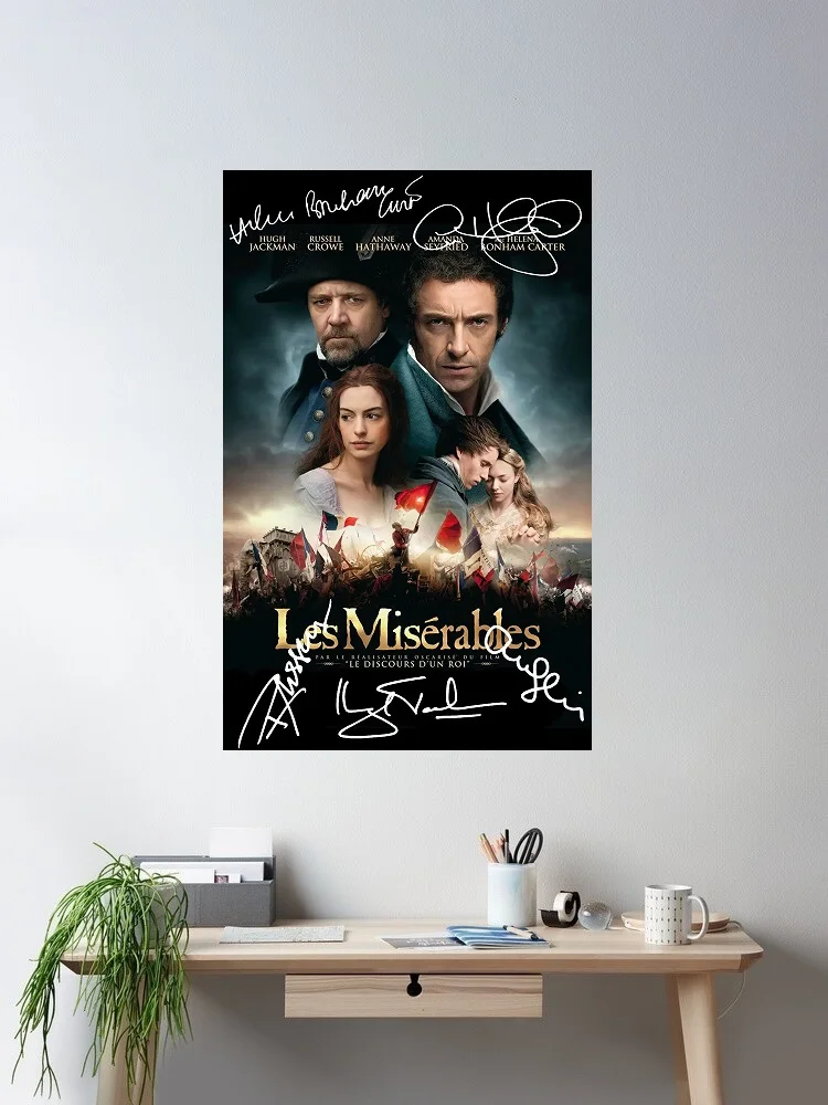 Les Miserables Cast Signed Photo Movie, Art Print Silk Poster Home Wall Decor
Les Miserables Cast Signed Photo Movie, Art Print Silk Poster Home Wall Decor