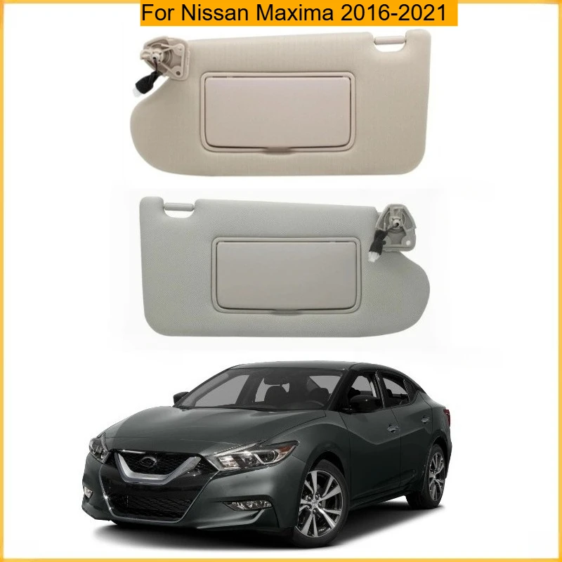 Suitable for Nissan Maxima 2016-2021 sun visor, beige/gray, illuminated makeup mirror OE 96401-3TA2A in-car sunshade replacement
Suitable for Nissan Maxima 2016-2021 sun visor, beige/gray, illuminated makeup mirror OE 96401-3TA2A in-car sunshade replacement