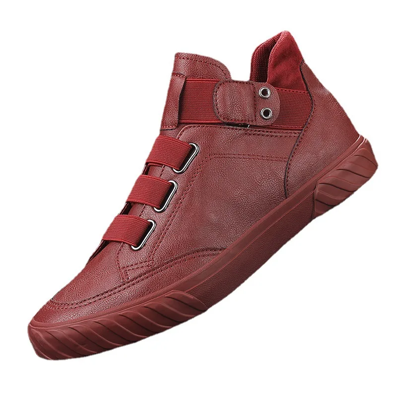 Men's Leather Shoes Korean Trend Comfortable Loafer British Fashion Men High Top Sneakers New Moccasins Zapatos De Hombre
Men's Leather Shoes Korean Trend Comfortable Loafer British Fashion Men High Top Sneakers New Moccasins Zapatos De Hombre