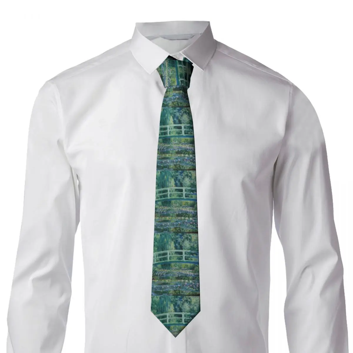 Claude Monet Tie Water Lilies Custom Neck Ties Retro Trendy Collar Tie Men Women Daily Wear Necktie Accessories Xmas Gift
Claude Monet Tie Water Lilies Custom Neck Ties Retro Trendy Collar Tie Men Women Daily Wear Necktie Accessories Xmas Gift
