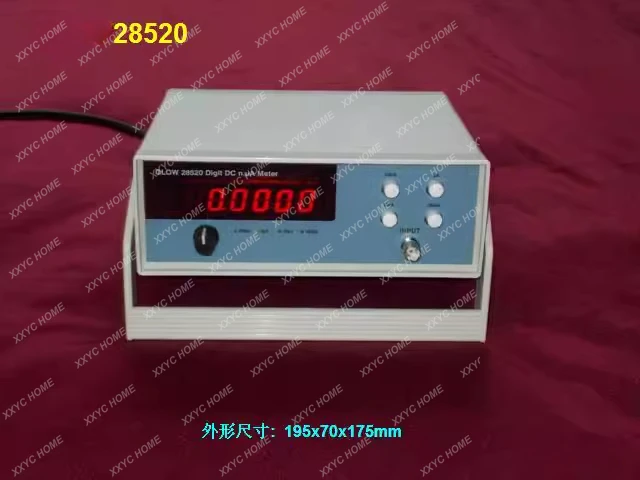 GLOW28520 Настольный четырехбитный тест сигналов полутока Цифровой пикоамперметр, наноамперметр, микроамперметр
GLOW28520 Настольный четырехбитный тест сигналов полутока Цифровой пикоамперметр, наноамперметр, микроамперметр