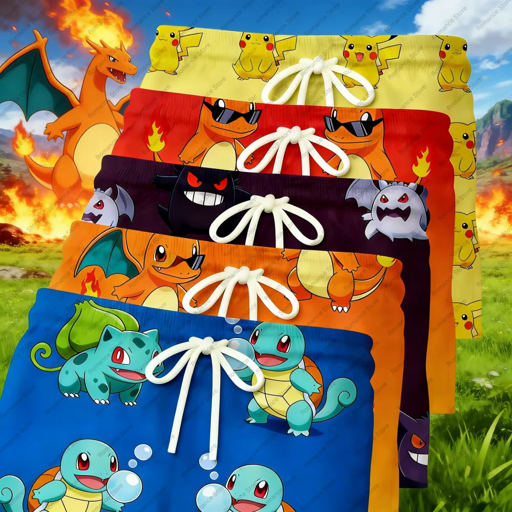 New Pokémon Shorts Ghost Women's Shorts Casual Summer Cute Home-style Shorts Casual Fashion Shorts Men's Beach Shorts Pocket
New Pokémon Shorts Ghost Women's Shorts Casual Summer Cute Home-style Shorts Casual Fashion Shorts Men's Beach Shorts Pocket