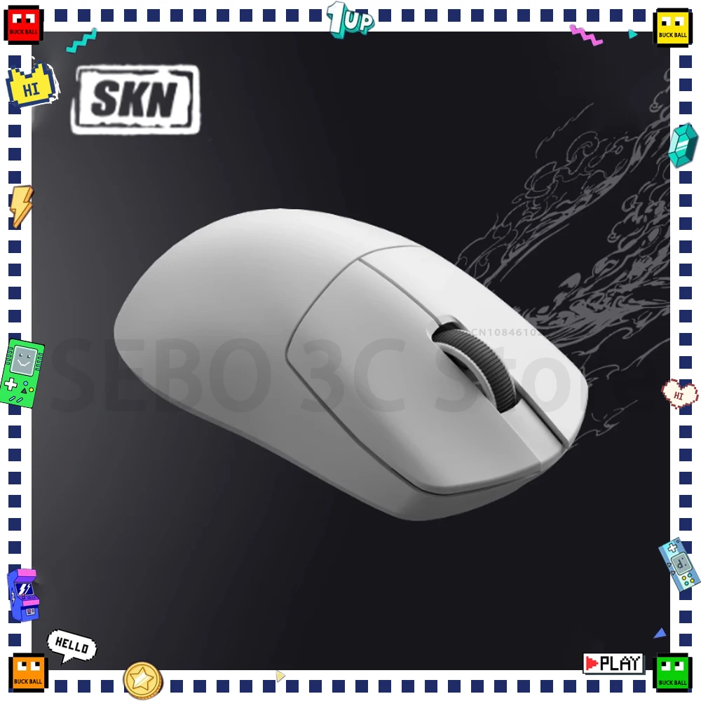 Беспроводная игровая мышь SKN YouYu Pro, тройная мышь PAW3950 8K, легкая мышь с низкой задержкой, 600 мАч, аксессуары для ПК, подарок для геймера
Беспроводная игровая мышь SKN YouYu Pro, тройная мышь PAW3950 8K, легкая мышь с низкой задержкой, 600 мАч, аксессуары для ПК, подарок для геймера