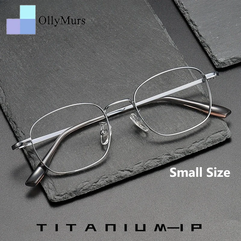 OLLYMURS Fashion Small Face Titanium Alloy Glasses Frame Men Retro Eyeglasses Women Oval Optical Prescription Eyewear 124210
OLLYMURS Fashion Small Face Titanium Alloy Glasses Frame Men Retro Eyeglasses Women Oval Optical Prescription Eyewear 124210