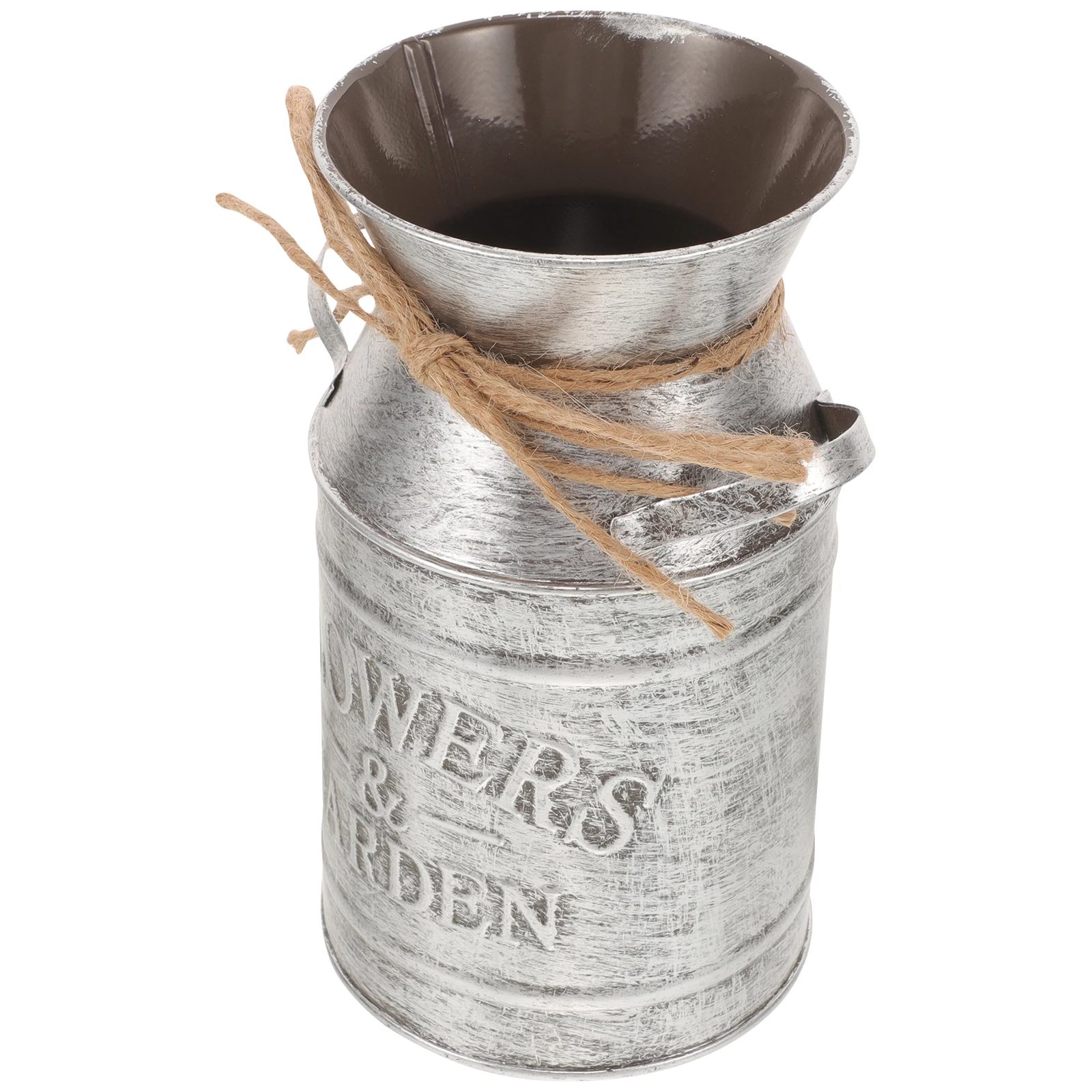 Vintage Iron Flower Bucket Milk Pitcher Shaped Home Garden Decor Multi Function Flowerpot for Indoor Outdoor Balcony
Vintage Iron Flower Bucket Milk Pitcher Shaped Home Garden Decor Multi Function Flowerpot for Indoor Outdoor Balcony