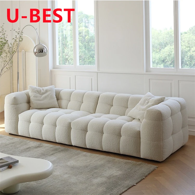 U-Best Boba Fabric Sofa Asiades French Retro Simple Lamb Cashmere Simple Living Room Three Person Sofa
U-Best Boba Fabric Sofa Asiades French Retro Simple Lamb Cashmere Simple Living Room Three Person Sofa