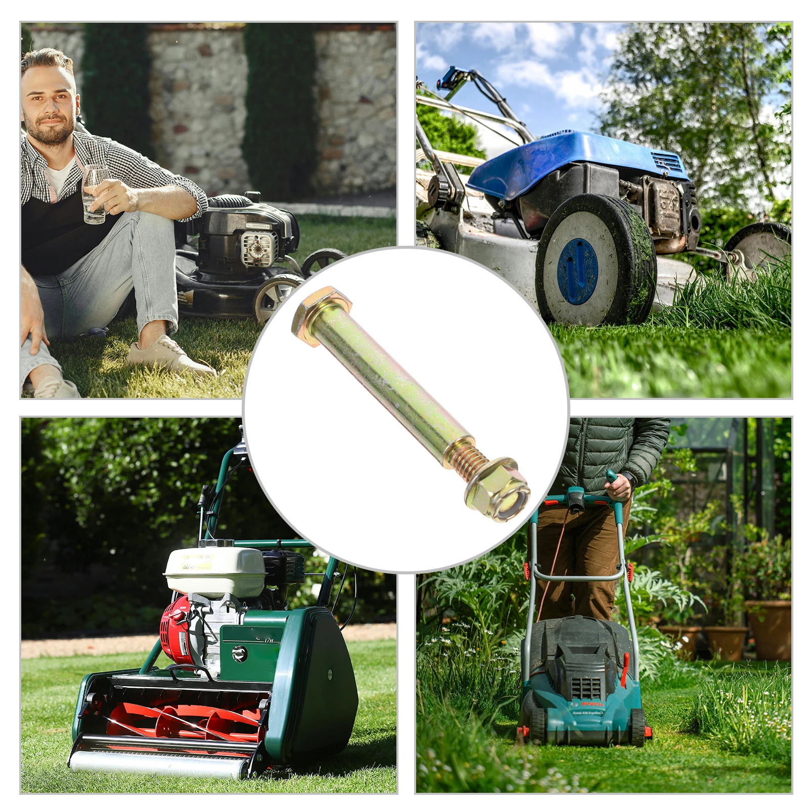 Lawn Mower Wheel Bolts Attachments Steel Fitting 193406 532193406 137644 1842191 Rear Screw Nut Set Easy Installation
Lawn Mower Wheel Bolts Attachments Steel Fitting 193406 532193406 137644 1842191 Rear Screw Nut Set Easy Installation