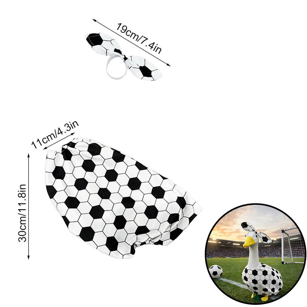 1 Set Creative Costume Football Theme Goose Fashion Cute Lawn Goose Outfit Funny Garden Goose Costume Garden Decoration
1 Set Creative Costume Football Theme Goose Fashion Cute Lawn Goose Outfit Funny Garden Goose Costume Garden Decoration