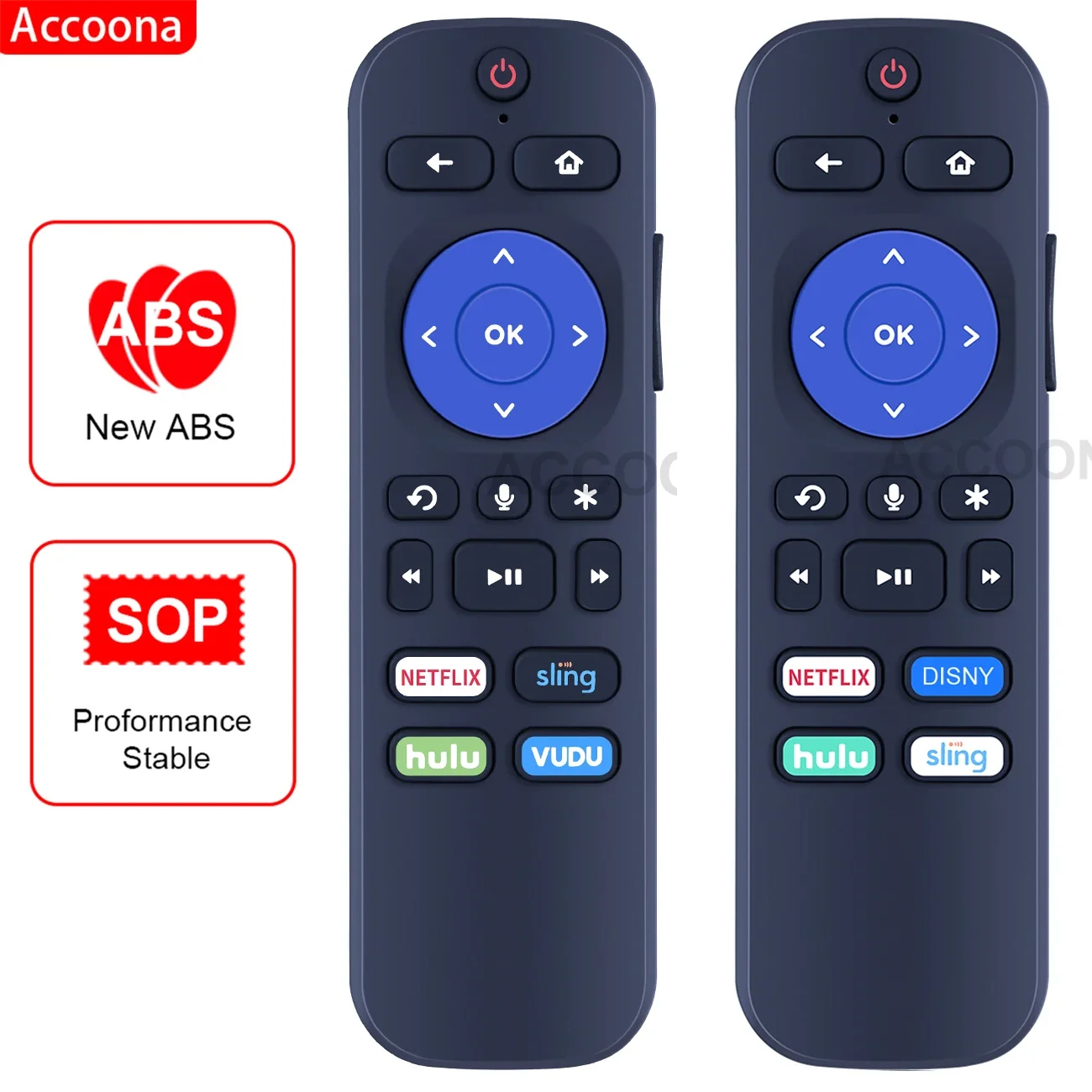 RC-Al2 3226000294 3226000771 for Roku Stick Remote Control RCAL2 Roku Remote - RF with Voice - Works with Roku Streaming Stick
RC-Al2 3226000294 3226000771 for Roku Stick Remote Control RCAL2 Roku Remote - RF with Voice - Works with Roku Streaming Stick