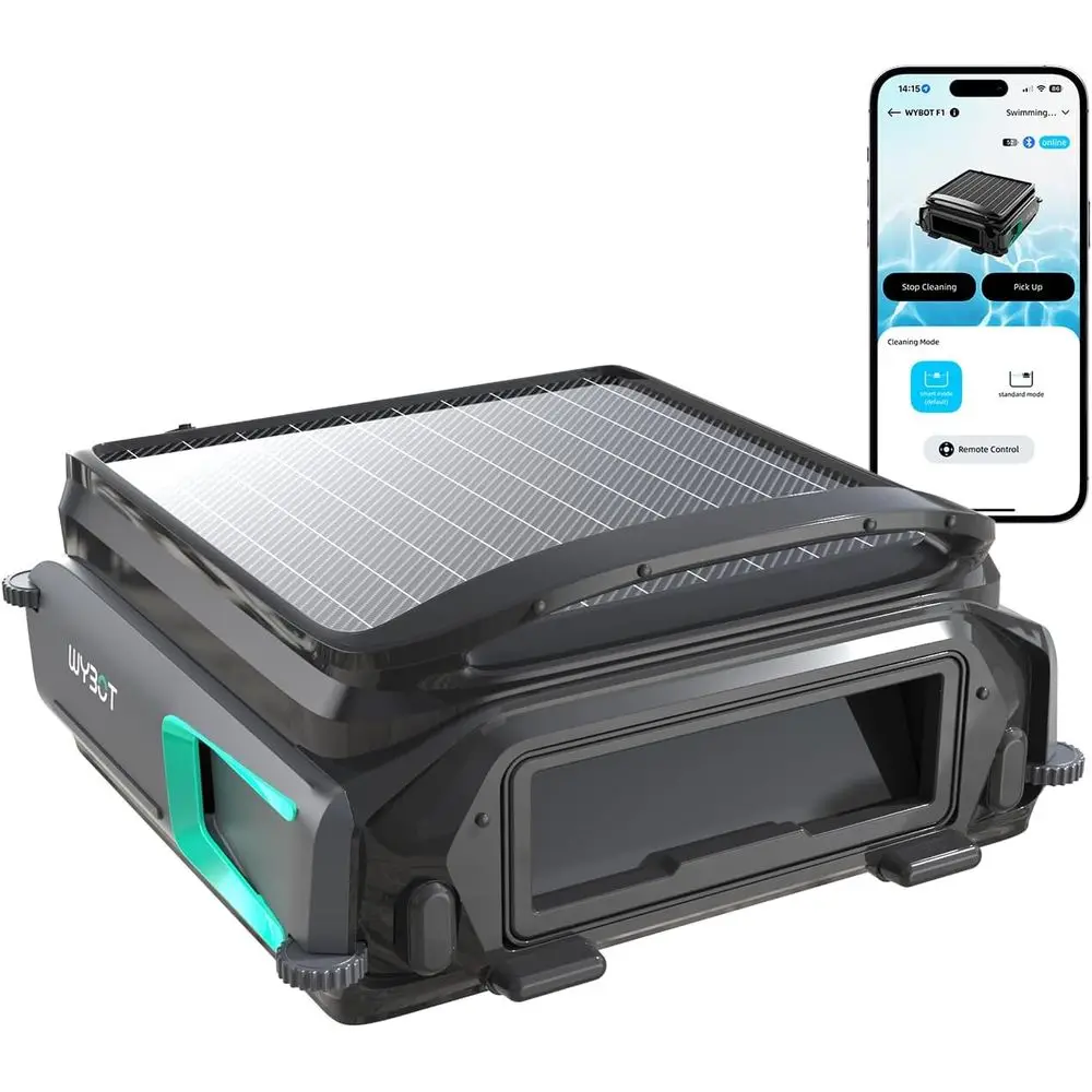 Smart Pool Surface Skimmer Robot with APP Control, Continuous Cleaning, Dual Charging, Obstacle Avoidance, 7L Basket, OTA Upgrad
Smart Pool Surface Skimmer Robot with APP Control, Continuous Cleaning, Dual Charging, Obstacle Avoidance, 7L Basket, OTA Upgrad
