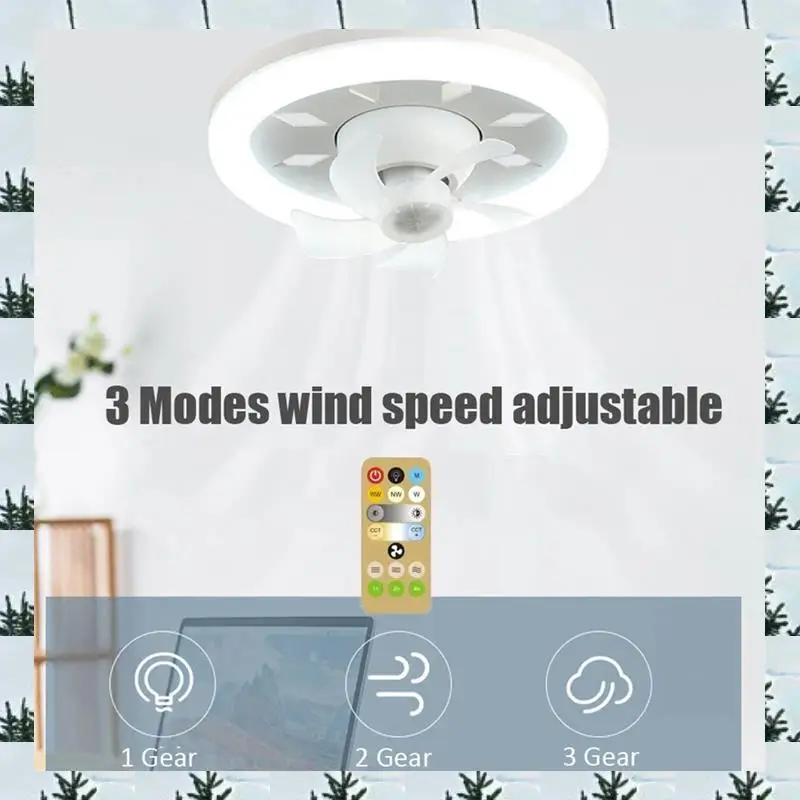 ABLG Ceiling Fan Light 60W 3-Speed Cooling Fan Ceiling Light Remote Control E27 Lamp Holder Electric Fan Lamp
ABLG Ceiling Fan Light 60W 3-Speed Cooling Fan Ceiling Light Remote Control E27 Lamp Holder Electric Fan Lamp