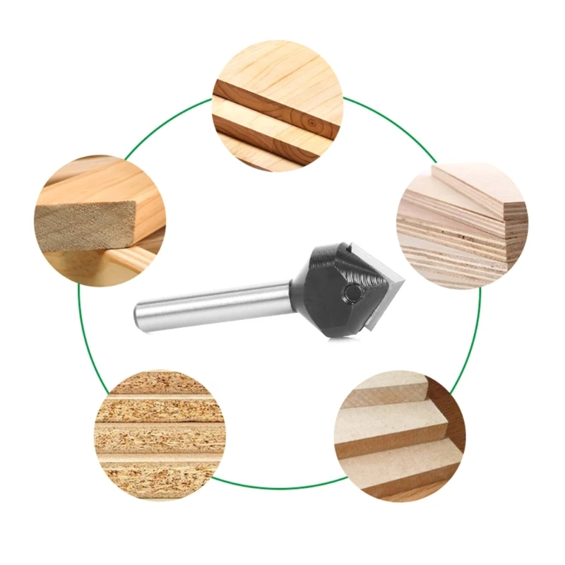 F1CD Sturdy Insert Style Carbide Spoilboard V-Groove 90° Single Flute Ruter Bit End Mills Woodwork Replacement Insert Knives
F1CD Sturdy Insert Style Carbide Spoilboard V-Groove 90° Single Flute Ruter Bit End Mills Woodwork Replacement Insert Knives