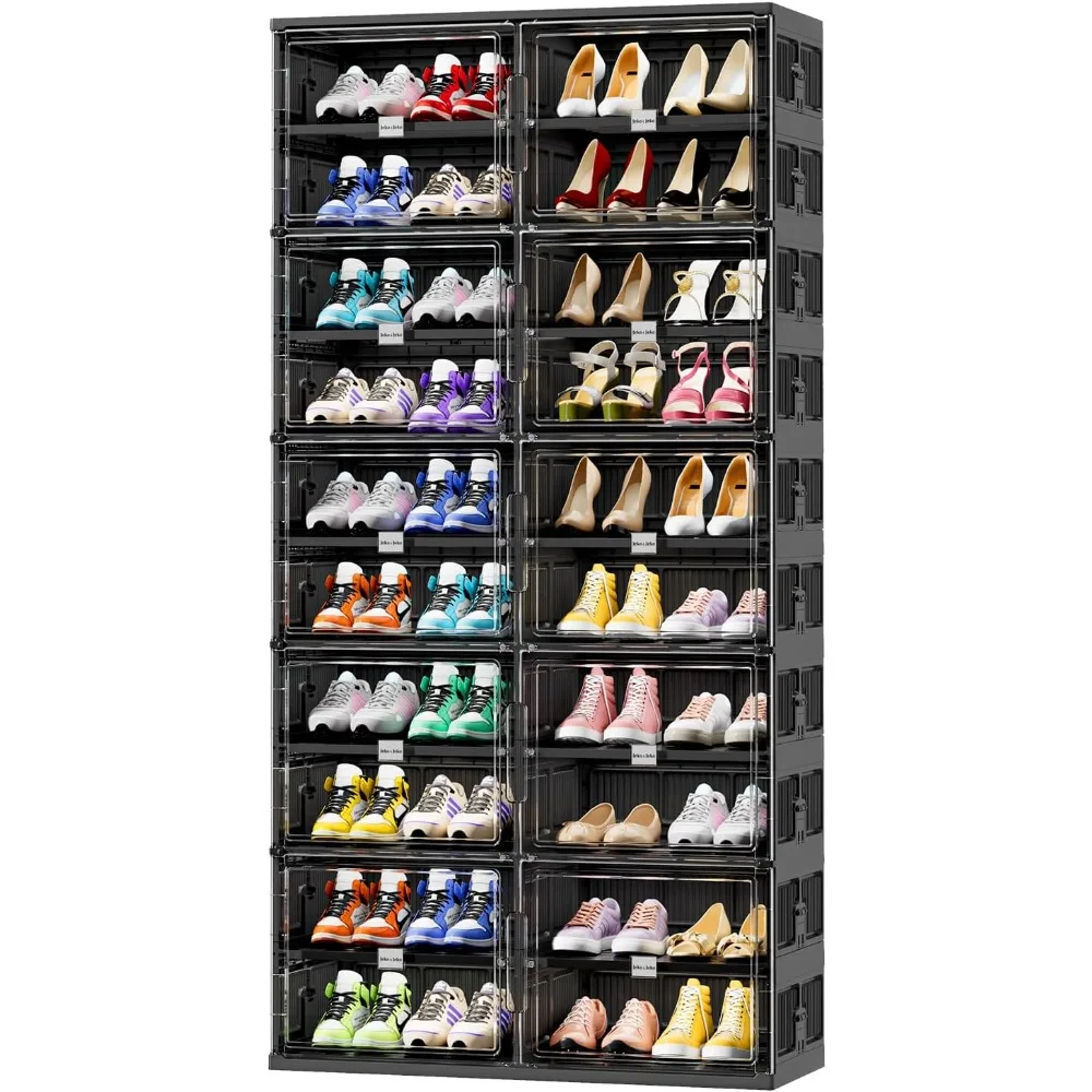 10 Tiers 40 Pairs Foldable Fits Size 12 for Closet Entryway, Large Collapsible Shoe Storage, Shoe Cabinets
10 Tiers 40 Pairs Foldable Fits Size 12 for Closet Entryway, Large Collapsible Shoe Storage, Shoe Cabinets
