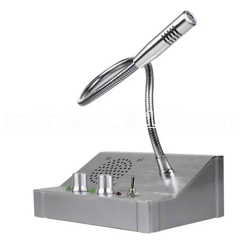 Window Two-way Intercom Amplifier Bank Counter Microphone Speaker Speaker Player Call Ticket Mouth Play
Window Two-way Intercom Amplifier Bank Counter Microphone Speaker Speaker Player Call Ticket Mouth Play