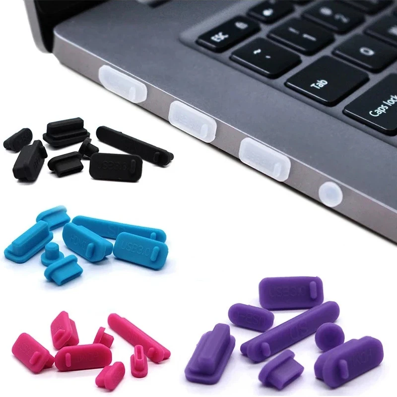 Silicone Anti-dust Plugs Notebook Computer Port Dust Plugs Laptop Port Dust Covers Stoppers HDMI RJ45 USB Port Interface Cover
Silicone Anti-dust Plugs Notebook Computer Port Dust Plugs Laptop Port Dust Covers Stoppers HDMI RJ45 USB Port Interface Cover