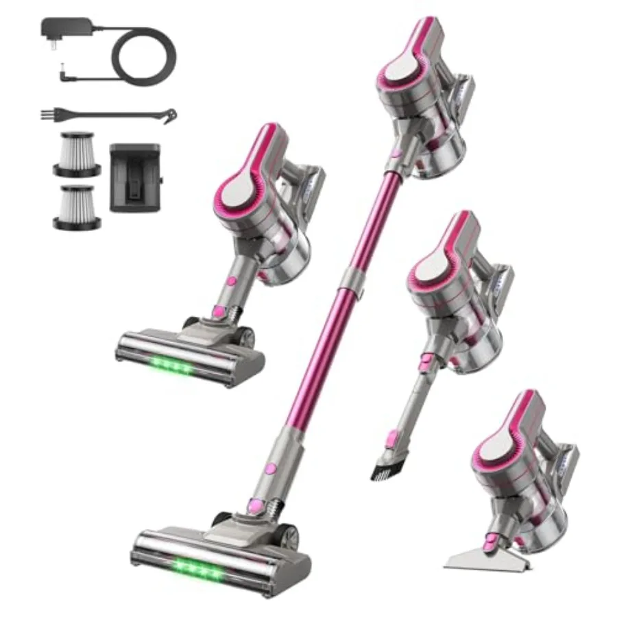 Cordless Vacuum Cleaner for Home Use, ABS Plastic Body, Black Color, 600W Power with 50KPA Suction and 50-Min Runtime
Cordless Vacuum Cleaner for Home Use, ABS Plastic Body, Black Color, 600W Power with 50KPA Suction and 50-Min Runtime