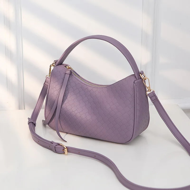 Women's Woven Pattern Hobo Bag, 2-In-1 Top Handle & Crossbody Bag, Elegant Faux Leather Shoulder Purse for Daily & Party
Women's Woven Pattern Hobo Bag, 2-In-1 Top Handle & Crossbody Bag, Elegant Faux Leather Shoulder Purse for Daily & Party