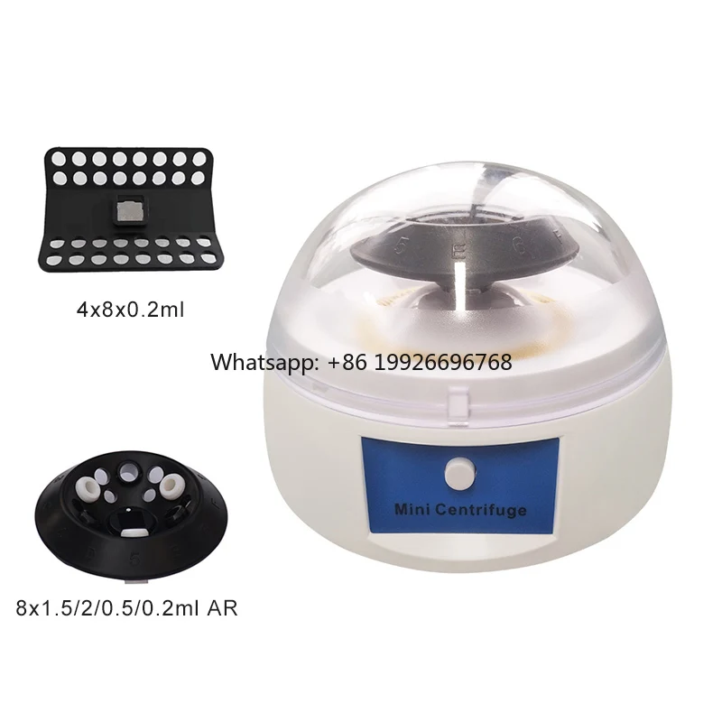 Easy to Replace the Rotor Laboratory Microcentrifuge High Speed Mini Centrifuge Rotor for 8-tube Strips Centrifuge 
Easy to Replace the Rotor Laboratory Microcentrifuge High Speed Mini Centrifuge Rotor for 8-tube Strips Centrifuge