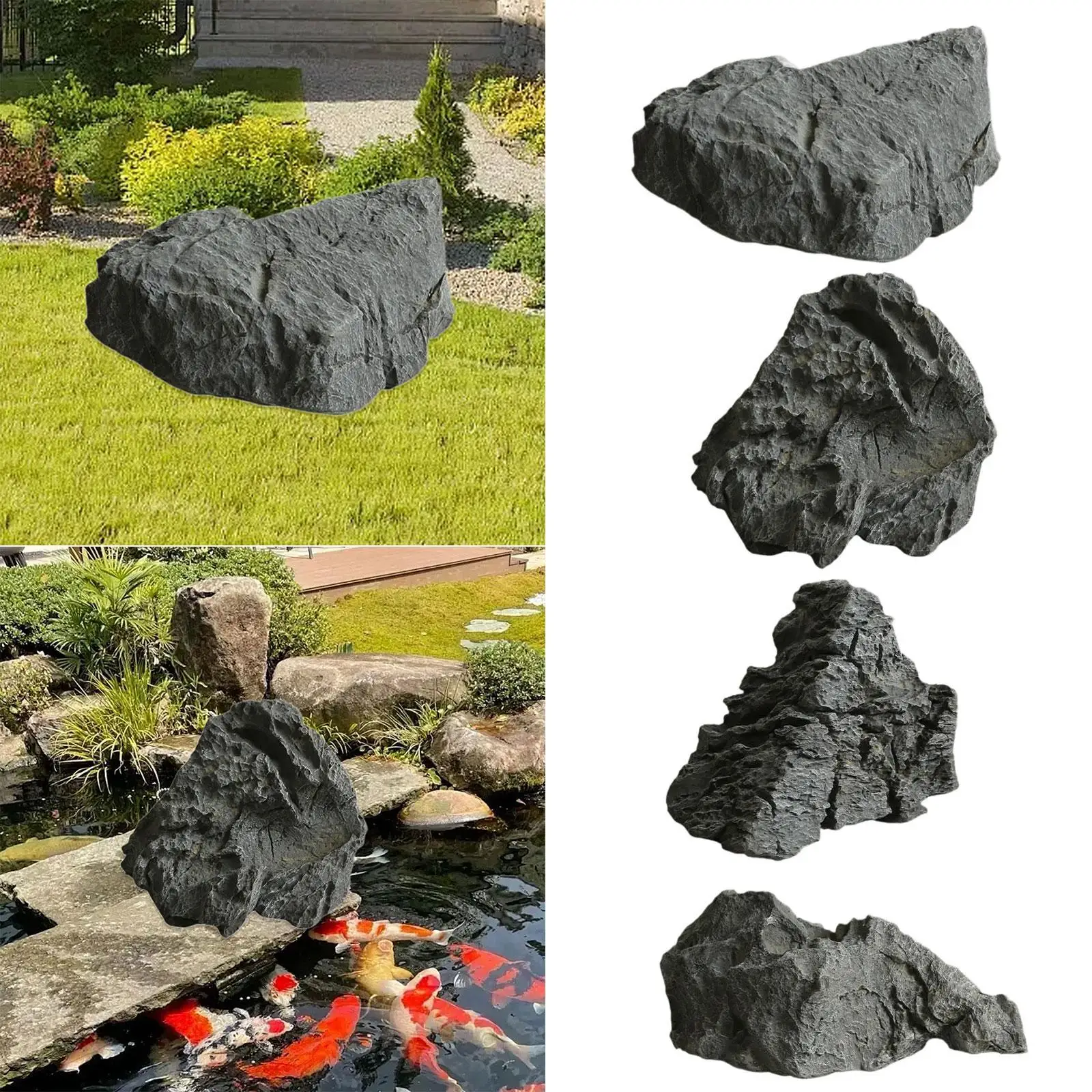 Artificial Rock Fairy Garden Realistic Multifunction Decorative Rock Rockery Landscape for Backyard Courtyard Garden Outdoor
Artificial Rock Fairy Garden Realistic Multifunction Decorative Rock Rockery Landscape for Backyard Courtyard Garden Outdoor