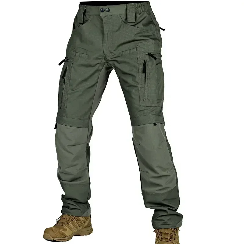 Men Outdoor P40 Tactical Pants Multi-pocket Cargo Trousers Waterproof Wear-resistant Field Training SWAT Pants Uniforms
Men Outdoor P40 Tactical Pants Multi-pocket Cargo Trousers Waterproof Wear-resistant Field Training SWAT Pants Uniforms