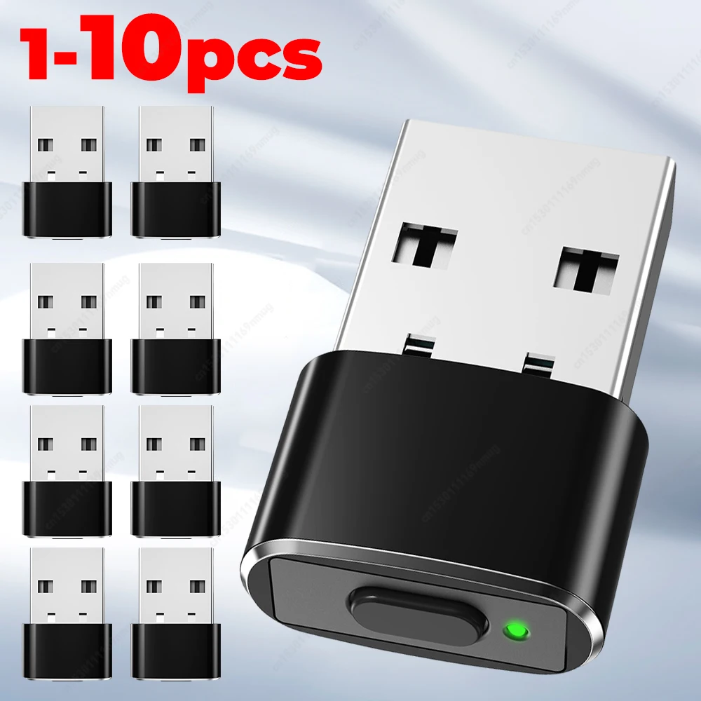 Мини-симулятор движения мыши, кнопка включения/выключения, USB-курсор с автоматическим перемещением, незаметный Plug and Play, удерживает жизнь для настольного ноутбука
Мини-симулятор движения мыши, кнопка включения/выключения, USB-курсор с автоматическим перемещением, незаметный Plug and Play, удерживает жизнь для настольного ноутбука