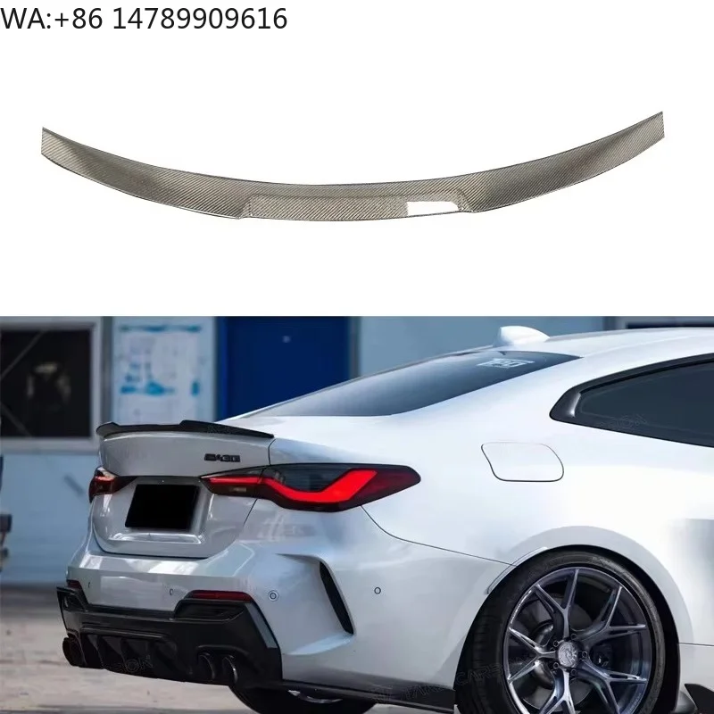 YOMDO M4 G22 425i/430i Carbon Fiber Self-adhesive Trunk Spoiler for 4 Series G22 2020-2023 with 3-Year Warranty
YOMDO M4 G22 425i/430i Carbon Fiber Self-adhesive Trunk Spoiler for 4 Series G22 2020-2023 with 3-Year Warranty