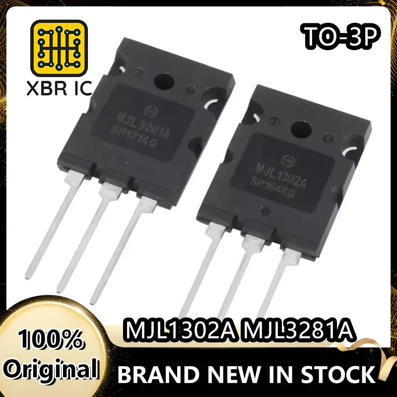 (2/10 pairs) MJL1302A MJL3281A TO-3P high power amplifier audio pair tube brand new original authentic spot delivery
(2/10 pairs) MJL1302A MJL3281A TO-3P high power amplifier audio pair tube brand new original authentic spot delivery