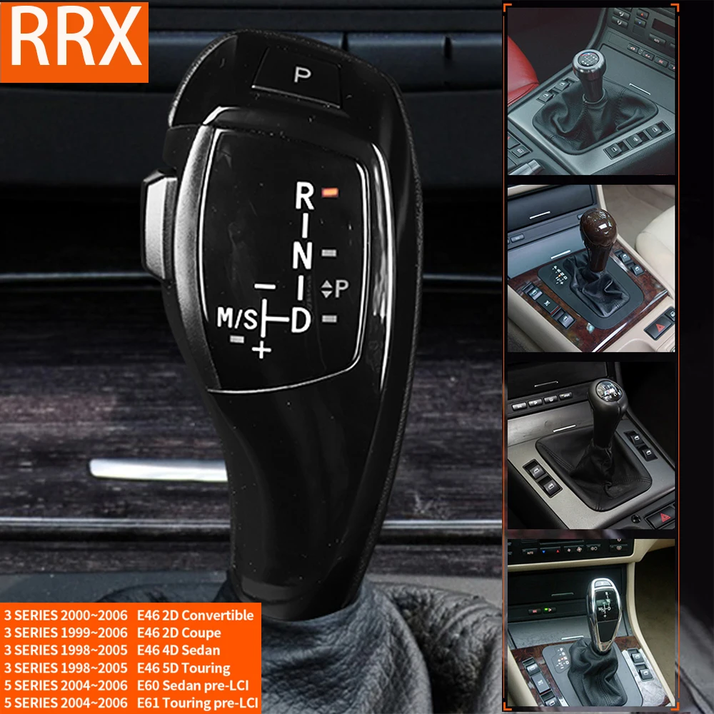 For BMW 3 5 Series E46 E60 E61 1998-2007 LED Gear Shift Knob Automatic Replacement E Sport Shifter Lever Head Car Accessories
For BMW 3 5 Series E46 E60 E61 1998-2007 LED Gear Shift Knob Automatic Replacement E Sport Shifter Lever Head Car Accessories