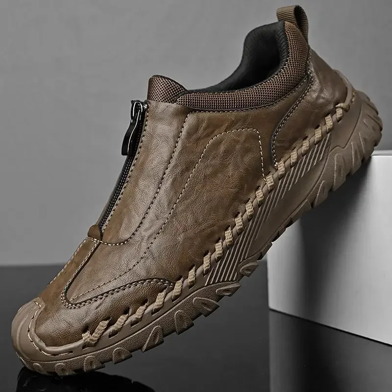 Botton Width Casual Leather Shoes Men's Genuine Leather Breathable One Pedal Moccasins Men's All-Match Middle-Aged
Botton Width Casual Leather Shoes Men's Genuine Leather Breathable One Pedal Moccasins Men's All-Match Middle-Aged