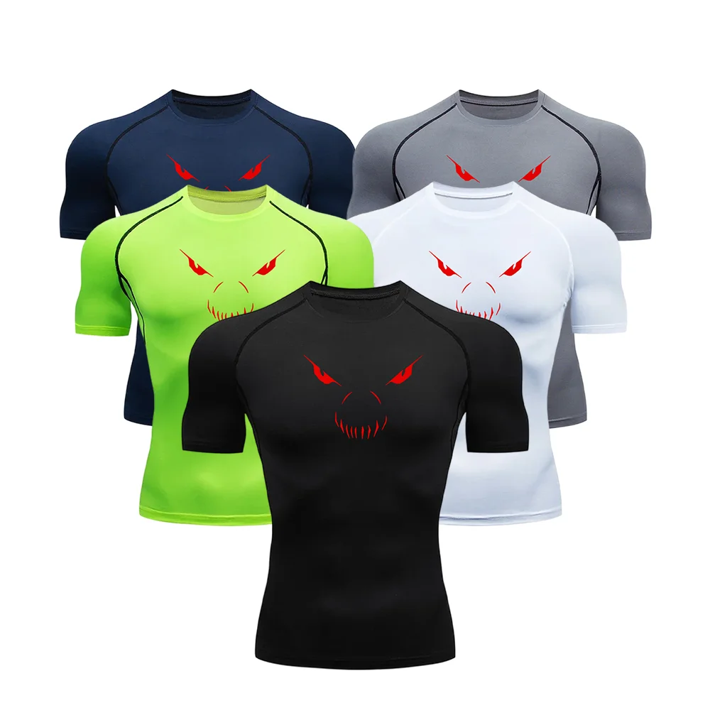 Men's tight fitting T-shirt, short sleeved sports T-shirt, running training clothes, gym, running speed dry stretch T-shirt
Men's tight fitting T-shirt, short sleeved sports T-shirt, running training clothes, gym, running speed dry stretch T-shirt