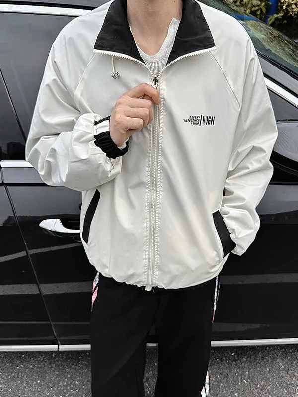 Double-Sided Wear Men's Casual Windproof Jaet Sli Youthful Stand Fit Polyester Fiber Outdoor Faion Spring Autumn
Double-Sided Wear Men's Casual Windproof Jaet Sli Youthful Stand Fit Polyester Fiber Outdoor Faion Spring Autumn