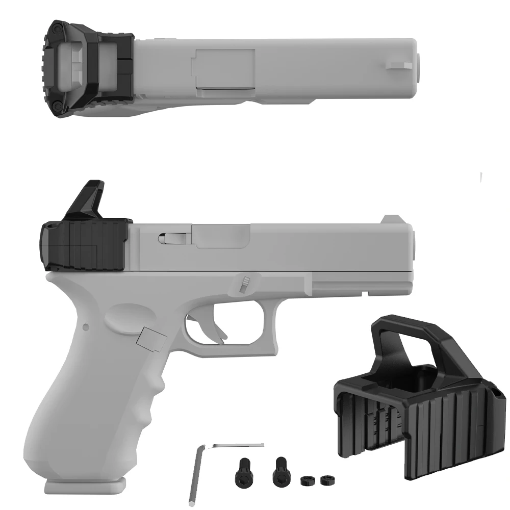 ‘# Pistol Handgun Rear Cover Slide Assist Handle, Tactical Accessory for Glock Full series G17 G19 22 34 20 21 22 23 18 G1-5
‘# Pistol Handgun Rear Cover Slide Assist Handle, Tactical Accessory for Glock Full series G17 G19 22 34 20 21 22 23 18 G1-5