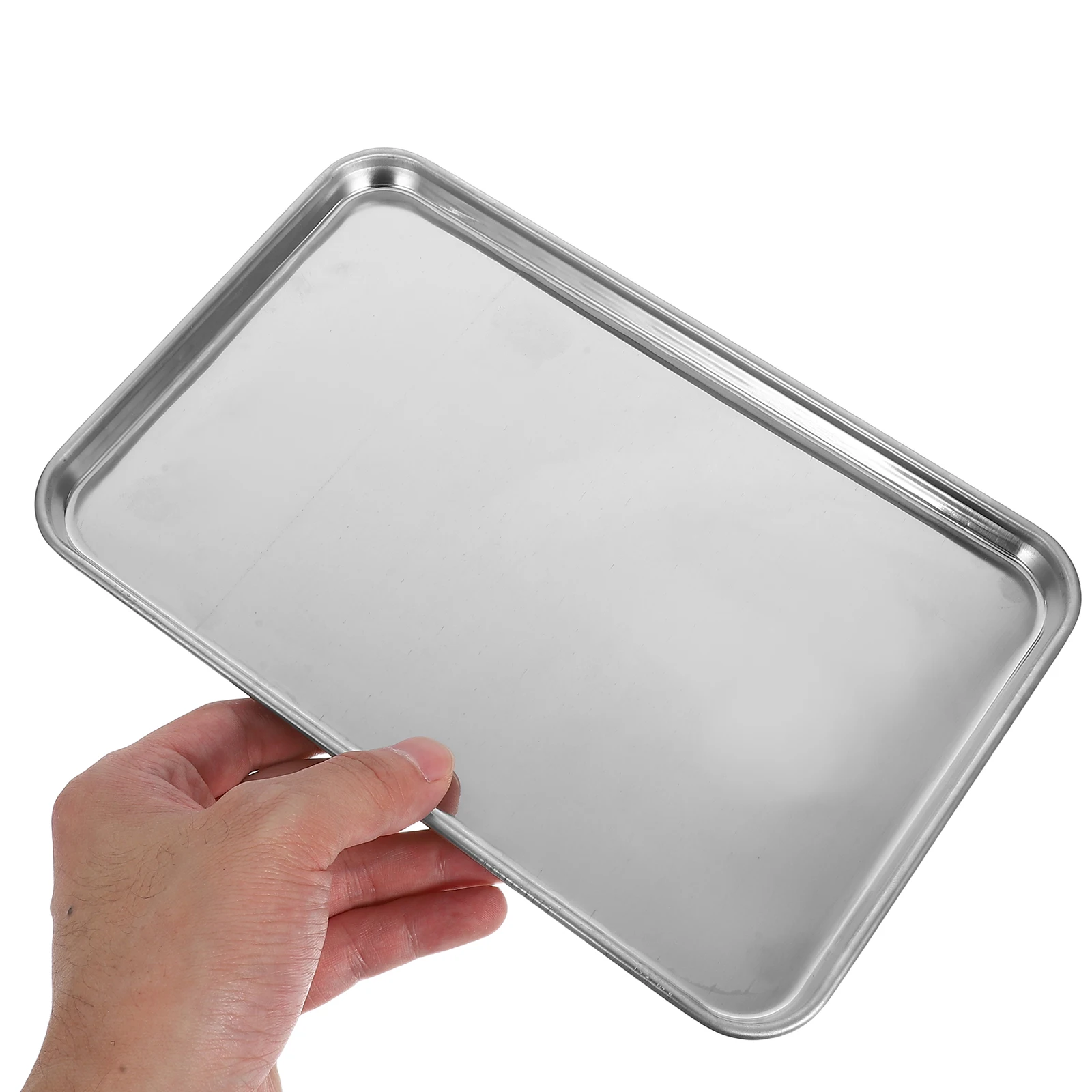4pcs Trays Steel Square Bakeware Tray 22 7x14 7x1 2cm Stainless Steel Plate Kitchen Food Serving Plates Easy Clean Home Use
4pcs Trays Steel Square Bakeware Tray 22 7x14 7x1 2cm Stainless Steel Plate Kitchen Food Serving Plates Easy Clean Home Use