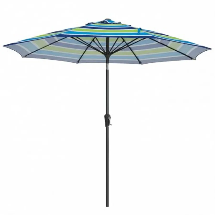 9Feet Outdoor Patio Umbrella, Market Table Umbrella with 8 Fiberglass Ribs, Pool Umbrella with Tilt and Crank, UV Protection Li
9Feet Outdoor Patio Umbrella, Market Table Umbrella with 8 Fiberglass Ribs, Pool Umbrella with Tilt and Crank, UV Protection Li