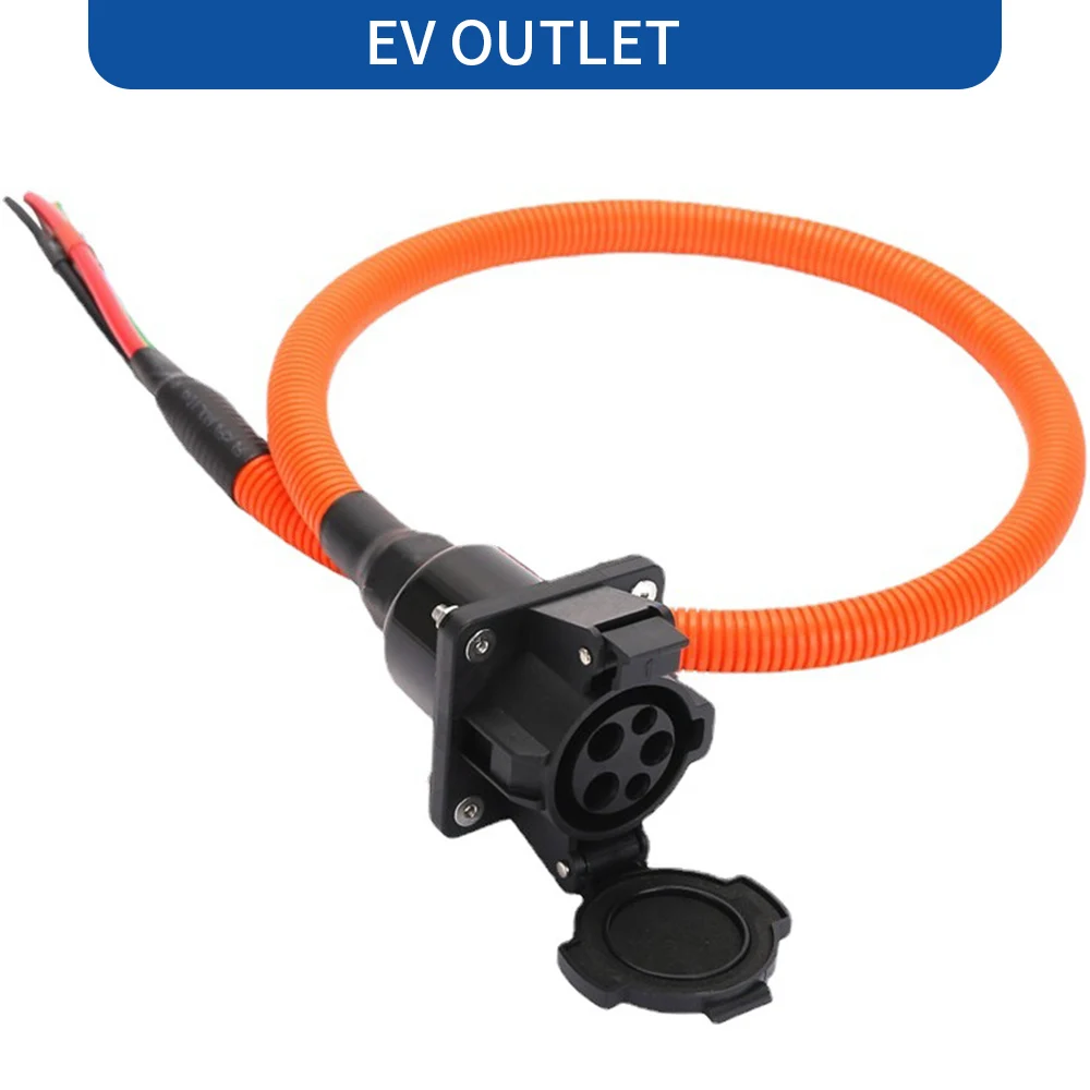 WUFEN EV J1772 50A Car End Socket Adapter Type1 EVSE 0.5m Extension Cord AC Charger Socket
WUFEN EV J1772 50A Car End Socket Adapter Type1 EVSE 0.5m Extension Cord AC Charger Socket