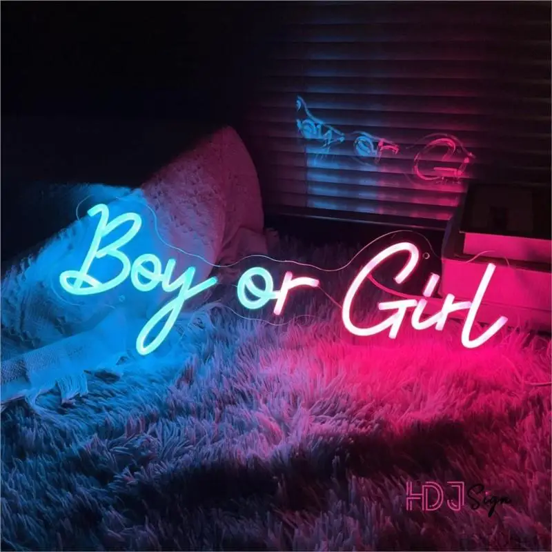 Boy or Girl Neon Sign Its a Girl Its a Boy LED Neon Light sign Wedding Decoration Party Living Room Wall Decor Night Lights
Boy or Girl Neon Sign Its a Girl Its a Boy LED Neon Light sign Wedding Decoration Party Living Room Wall Decor Night Lights