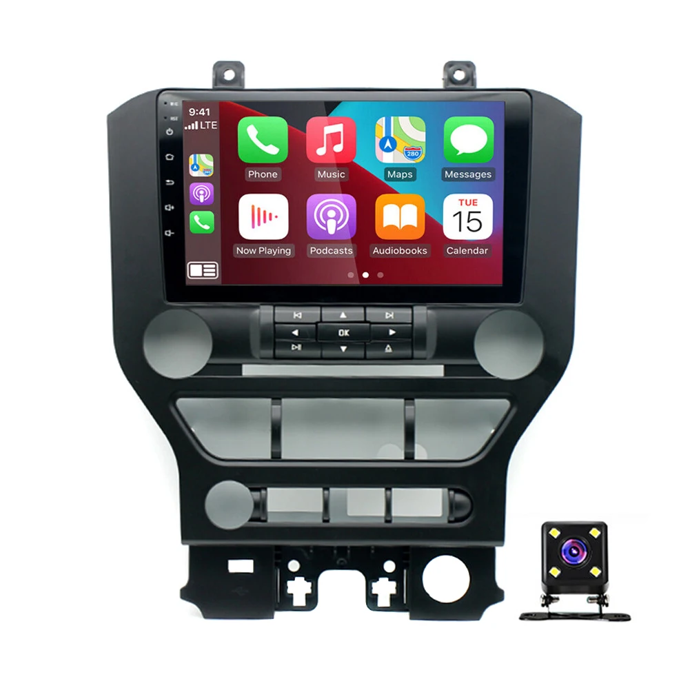 Android 13 Car Stereo Radio Player for Ford Mustang 2015-2021 9 Inch HD Touch Screen Car Audio Receiver with GPS Navigation
Android 13 Car Stereo Radio Player for Ford Mustang 2015-2021 9 Inch HD Touch Screen Car Audio Receiver with GPS Navigation